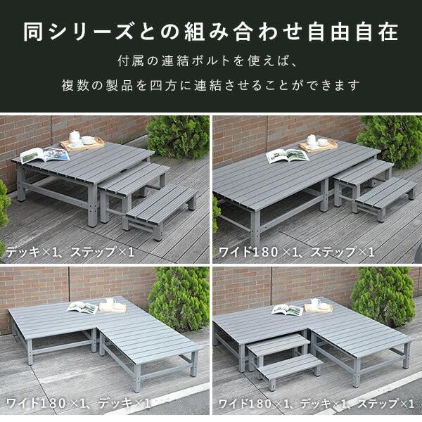 山善（YAMAZEN） 踏み台 ガーデンファニチャー アルミステップ 2段