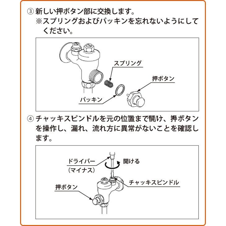 INAX 小便フラッシュバルブ用押ボタン部 PK-A-521 押しボタン部