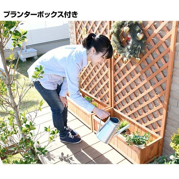 山善 フェンス ガーデンフェンス ガーデニング プランター付き 山善 フェンス ガーデンフェンス ガーデニング プランター付き