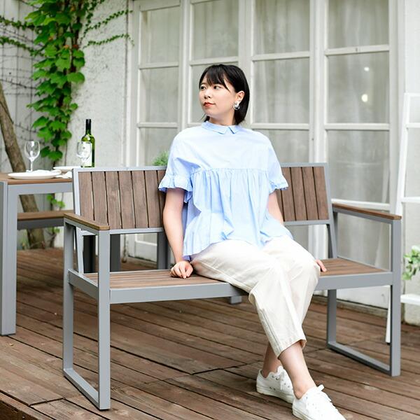 山善（YAMAZEN） ガーデンファニチャー ガーデンテーブルセット