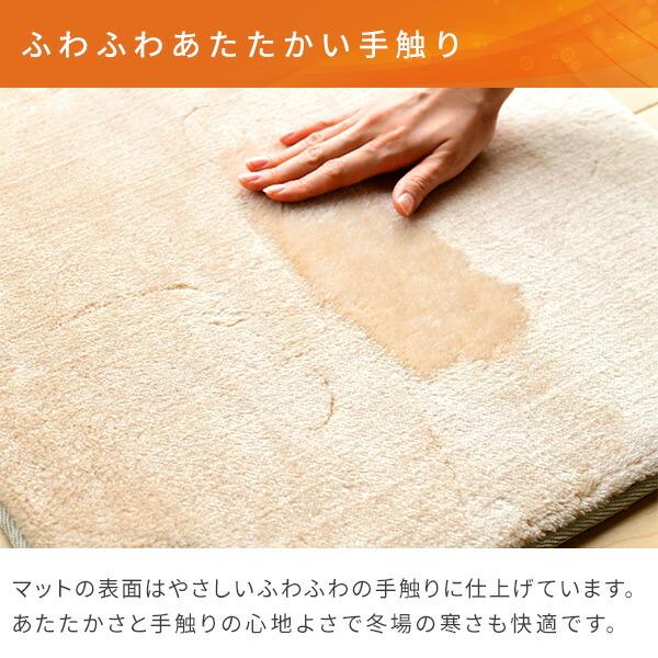 山善（YAMAZEN） ホットカーペット ミニ ミニマット 40×40cm 2枚組 YMM