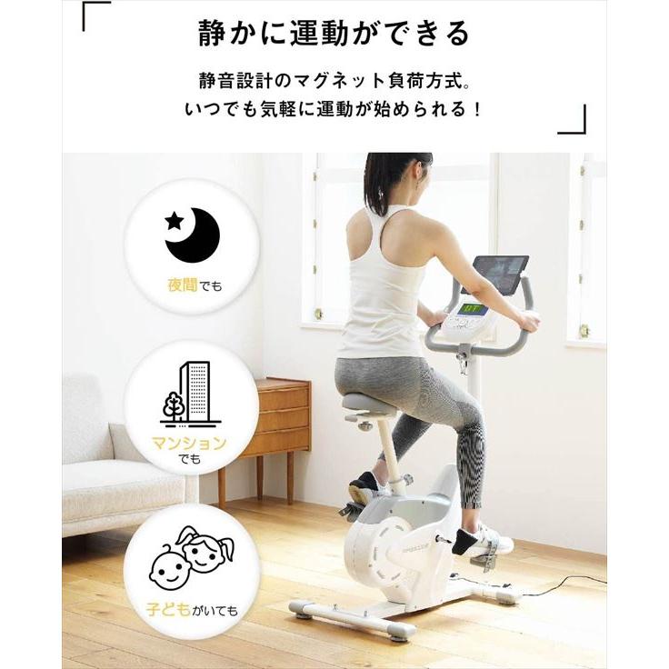 ALINCO（アルインコ） フィットネスバイク アプリ連動 kinomap対応