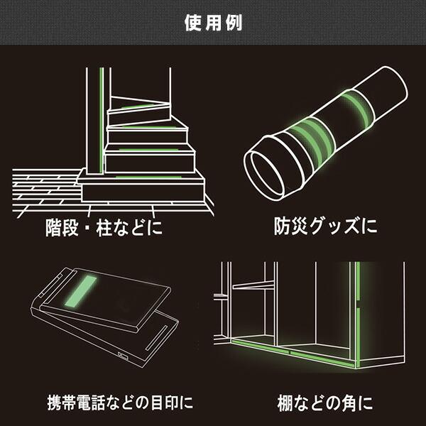 高明快さ 蓄光磁気テープ α-FLASH 幅25mm×10m巻 AF2510 緑であること 日本製 光る磁気テープ 消印 アルファ―閃光電球 あるふら 螢光 夜光 発する 防災グッズ 駆け込み寺