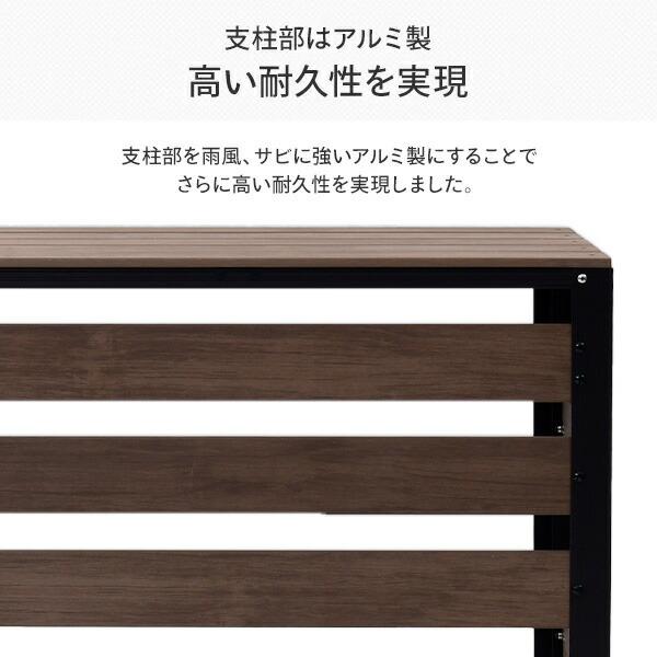 山善（YAMAZEN） 室外機カバー エアコン室外機カバー アルミ おしゃれ