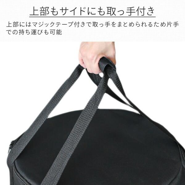 山善 ストーブケース ストーブカバー ストーブバッグ HSB-M(BK 山善 ストーブケース ストーブカバー ストーブバッグ HSB-M(BK