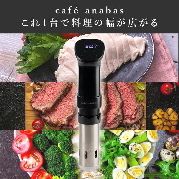ANABAS（アナバス） 低温調理器 スロークッカー 低温調理器 ALTC-SD01