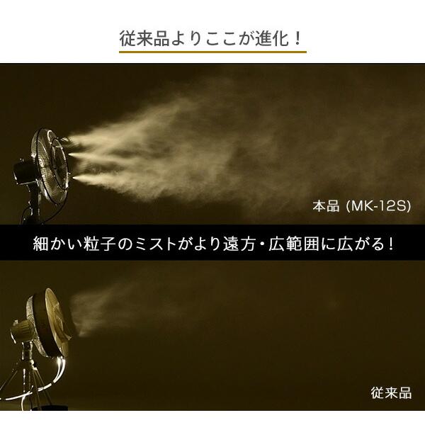 ナカトミ 工場扇風機用 ミストキット MK-12SC ミストシャワー 猛暑対策