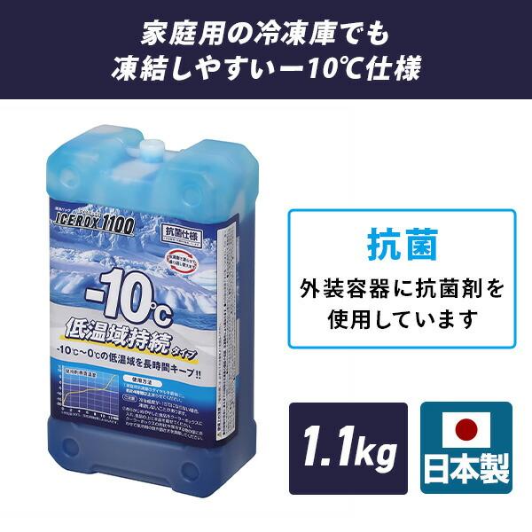 氷室 。。。　2個セット 山善（YAMAZEN） 保冷剤 アイスロックス1100 2個セット 氷点下 長時間