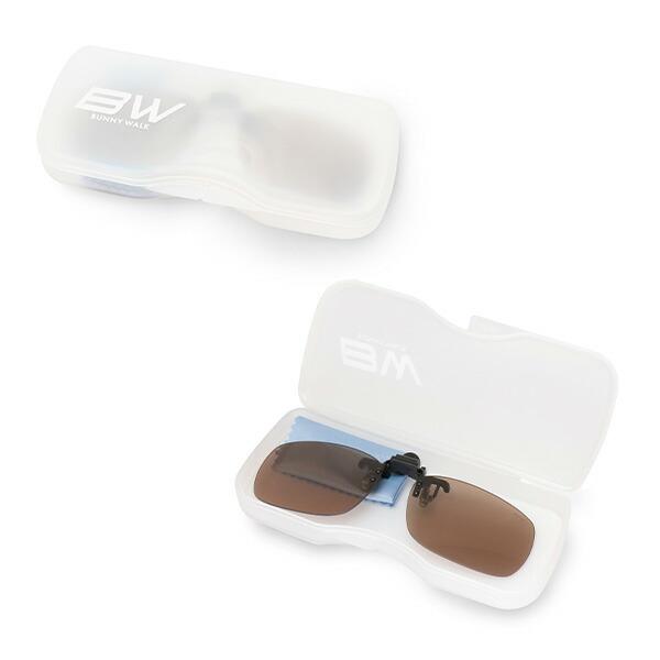 眼鏡用 偏光サングラス クリップ式 BW-0232C ブラウン サングラス 偏光