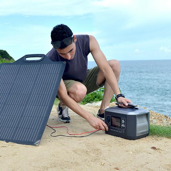 BigBlue リン酸鉄 ポータブル電源 バッテリー充電器 車中泊グッズ