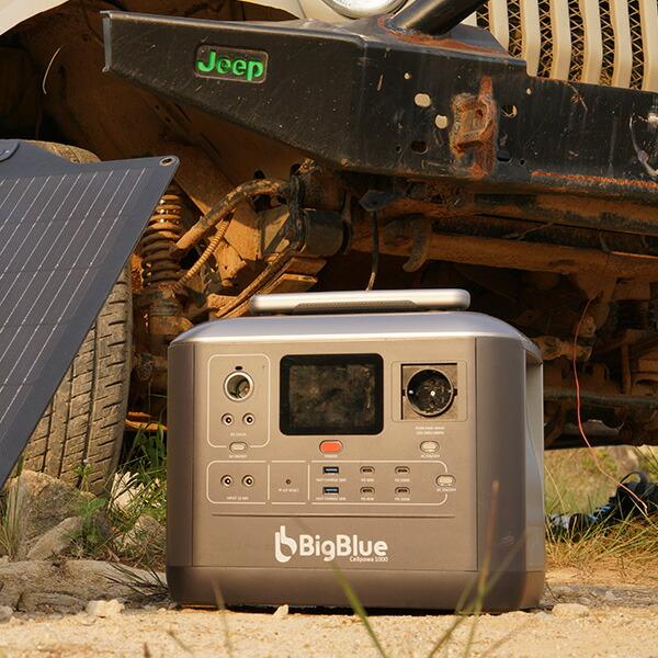 BigBlue ポータブル電源 バッテリー充電器 車中泊グッズ リン酸 BigBlue ポータブル電源 バッテリー充電器 車中泊グッズ リン酸