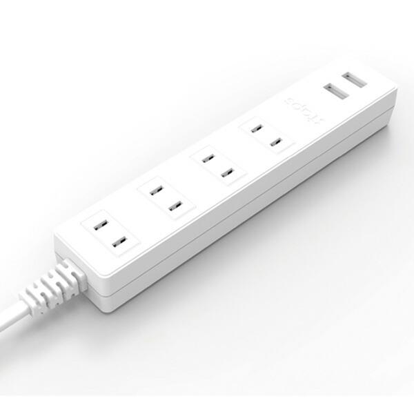 TOPLAND（トップランド） 延長コード USB付き電源タップ 節電 抗菌仕様