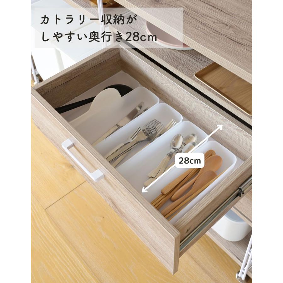 山善（YAMAZEN） 引き出しのみ 収納ラック 棚 ウッドシェルフ オープン