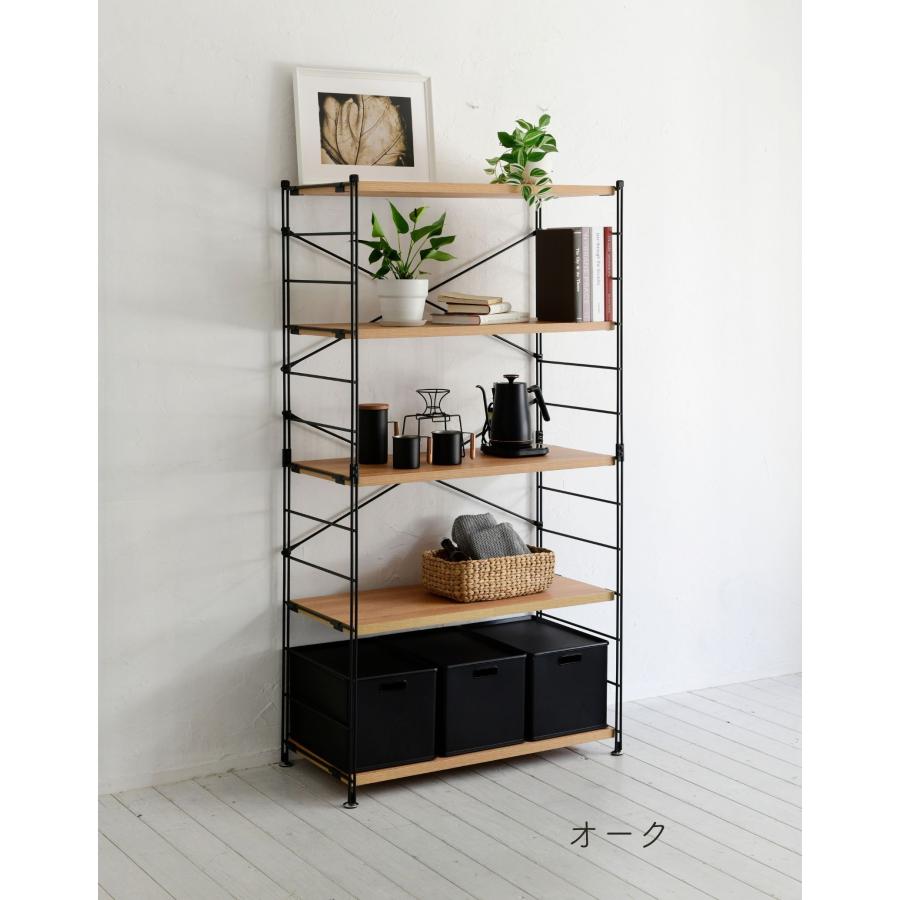 まみちゃん専用　YAMAZEN ウッドシェルフ 5段 ラック ナチュラル 商品情報_ウッドシェルフ(5段） | 山善の商品情報サイト