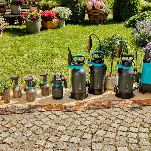 GARDENA 霧吹きスプレー 1.25L 噴霧タイプ切替 大容量 11120-20