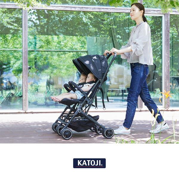 カトージ 2人乗り コンパクトベビーカー yokoyoko 双子用 カトージ 2人乗り コンパクトベビーカー yokoyoko 双子用
