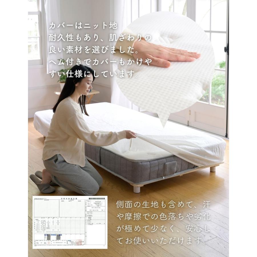 ニトリ クイーンベット+マットレス+寝返り防止冊