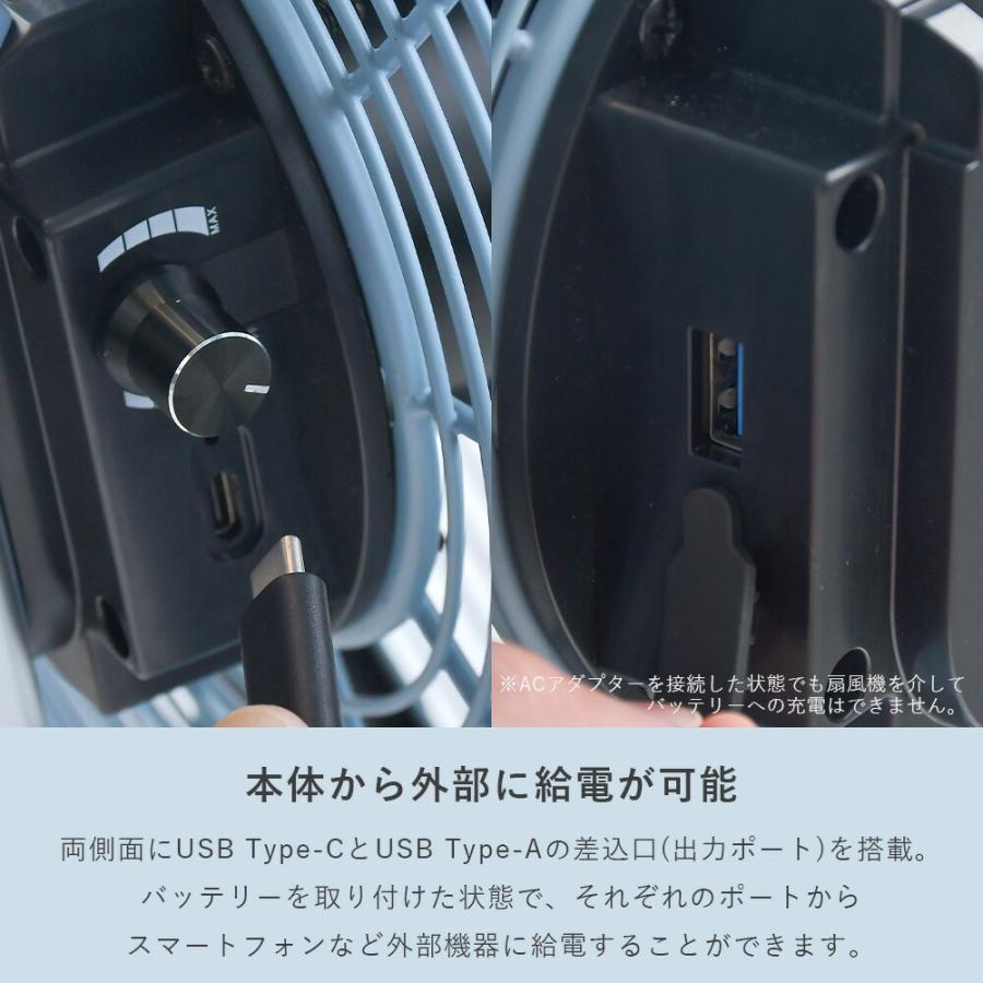 山善（YAMAZEN） ELEIN 業務用扇風機 扇風機 工場扇 2WAY電源 44時間
