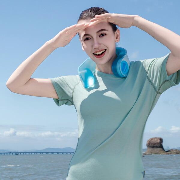 山善（YAMAZEN） アイスネックU 首 冷却 クールリング 最強 ひんやり