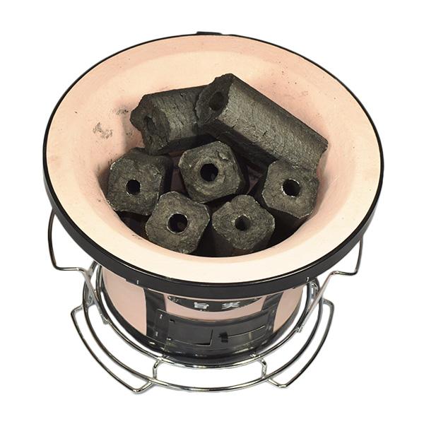 七輪 珪藻土 丸型 旨実しちりん 敷台 焼き網付属 バーベキュー