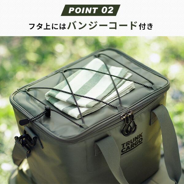 リス（Cote&Ciel） トランクカーゴ ソフトクーラーバッグ 14L