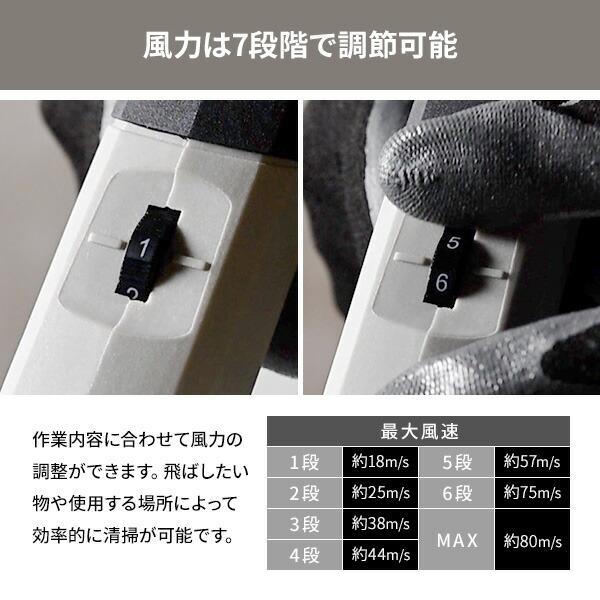 D44◇新品同様◇ヤマゼン 充電式ガーデンブロワー◇18V◇充電器 バッテリー付◇6段階風速調整 山善（YAMAZEN） ブロワー 充電式 ブロアー 集じん機 コードレス 18V