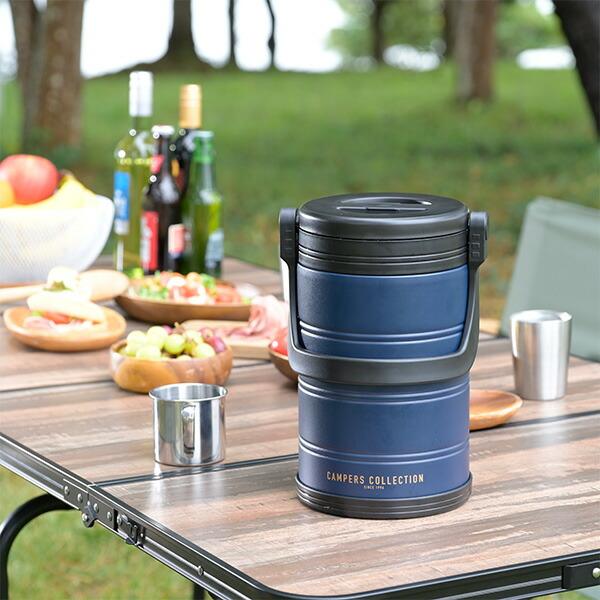 山善（YAMAZEN） 真空 アイスコンテナ 5L アウトドア キャンプ 氷 保冷 SIC-5L キャンパーズコレクション : くらしのeショップ -  通販 - Yahoo!ショッピング