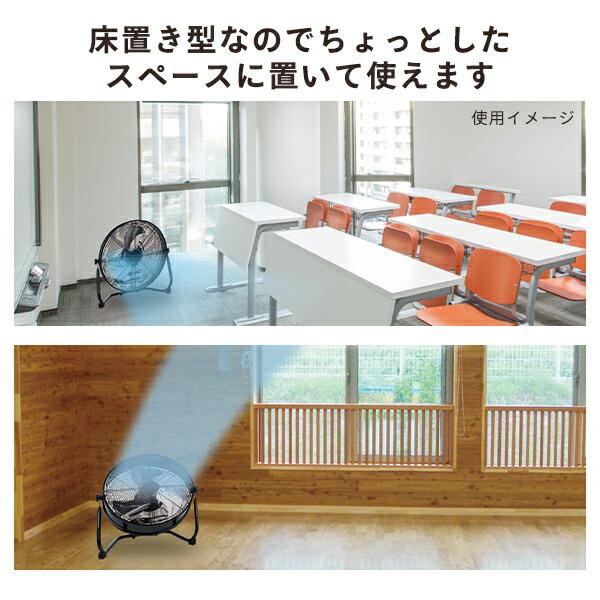 ナカトミ 風洞扇 業務用扇風機 工場扇 45cm羽根 100V WTF-45 産業用