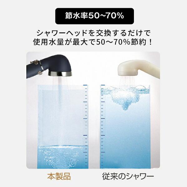 Arromic（アラミック） シャワーヘッド シルクシャワーシリーズ06 強