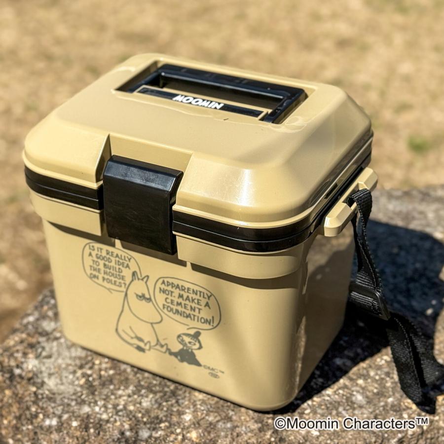 ムーミン 日本製 クーラーボックス 小型 7L 500mlペットボトルが立てて