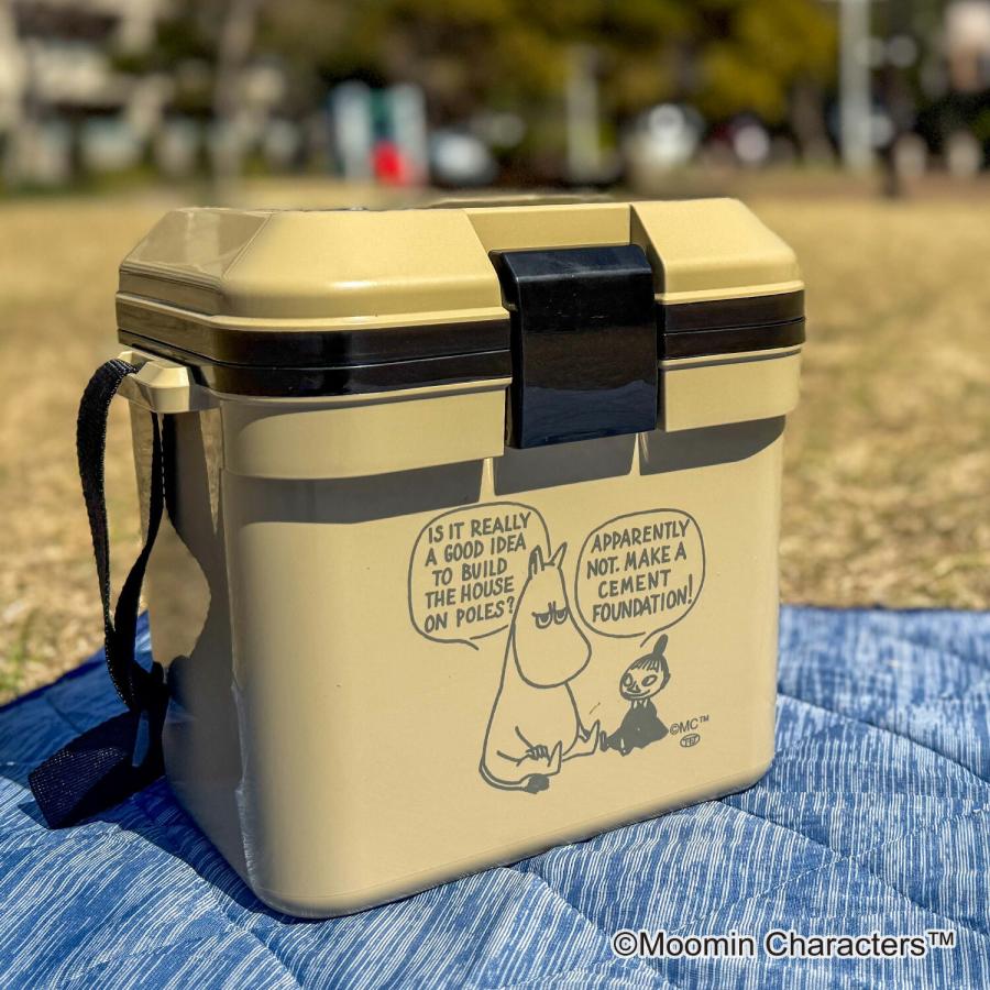 ムーミン 日本製 クーラーボックス 7L 500mlペットボトルが立てて6本