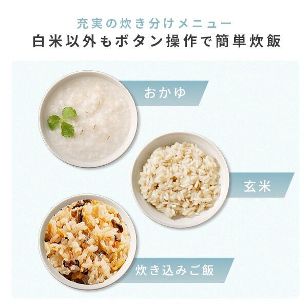 山善（YAMAZEN） 炊飯器 5合 5.5合 マイコン式炊飯器 5合炊き 5.5合