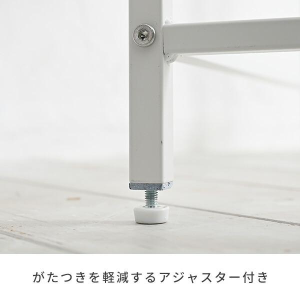 レンジ台 キッチンラック コンパクト 幅60 奥行40 高さ70cm ゴミ箱 SOLOW ソロウ 45L 2個付き デスク 机 ペダル式 両開き ふた付き 分別 おしゃれ 山善 YAMAZENの画像
