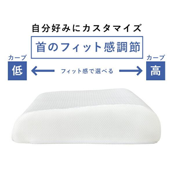 安眠枕 グッスリーピロー good 3 pillow 寝具 枕 まくら 高反発枕 快眠 安眠 健康 高さ調整 体圧分散 医学博士監修_4