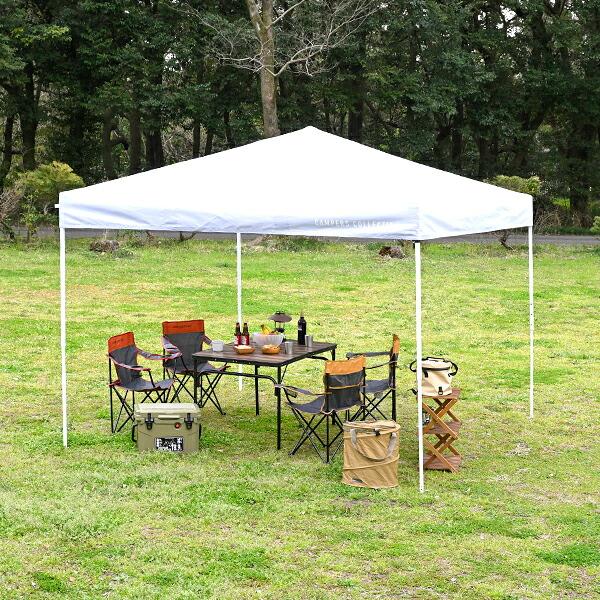 山善（YAMAZEN） サイドシート3枚付き ワンタッチタープテント 3m×3m