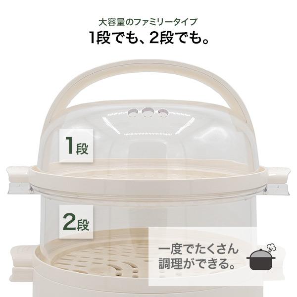 山善（YAMAZEN） ANABAS スチーム名人 かんたん蒸し器 L SE-003