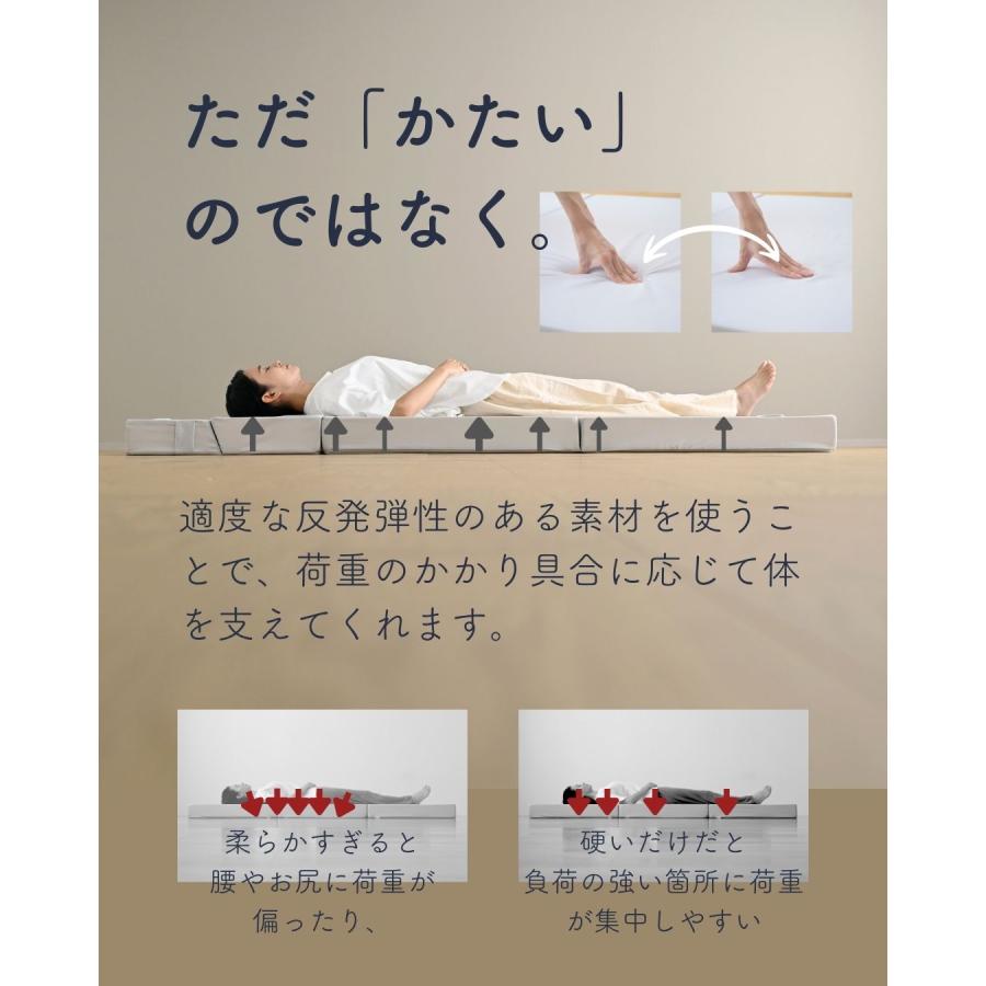 ソファベッド マットレス シングル 高反発 折りたたみ ごろ寝_14