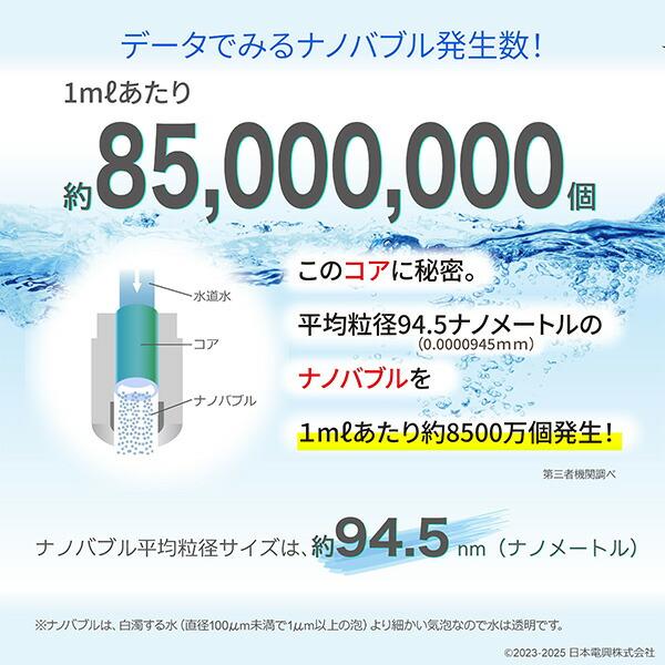 Snabo クリスタルナノバブル 驚異の洗浄テクノロジー！9兆個のクリスタルナノバブルで毎日の洗濯が