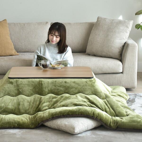山善（YAMAZEN） こたつ こたつテーブル コタツ こたつセット 80×60cm