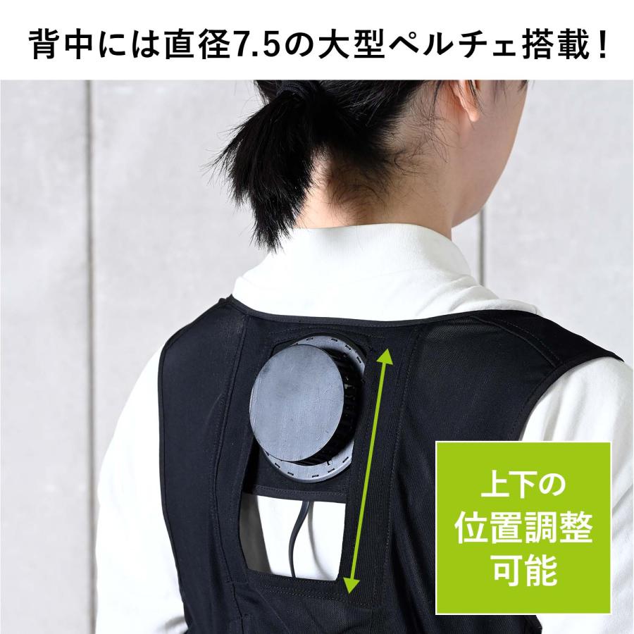 山善（YAMAZEN） ペルチェベスト 大型ペルチェ PVF-D3 冷暖切り替え
