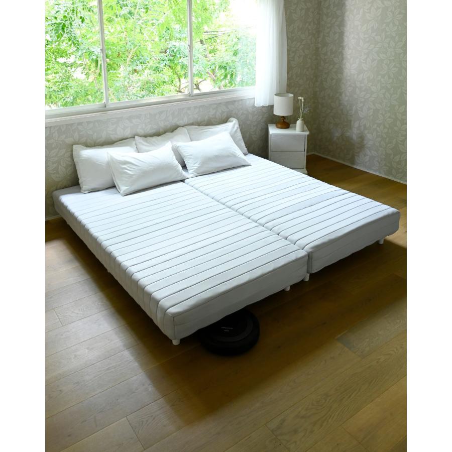 オーダー専用｜脚のみ×３本（70cm用） 山善（YAMAZEN） 脚付きマットレス 専用 ロータイプ 脚 ダブル 9本入り