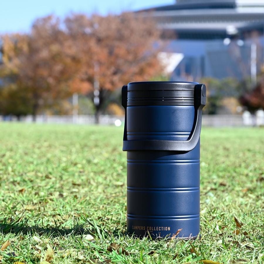 山善（YAMAZEN） 真空 アイスコンテナ 6.6L アウトドア キャンプ 氷