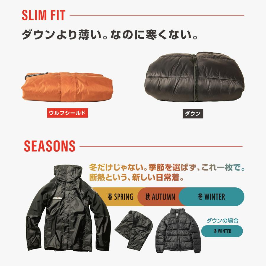 Makku（マック） 防水防寒スーツ ウォームレイン ジャケット単品
