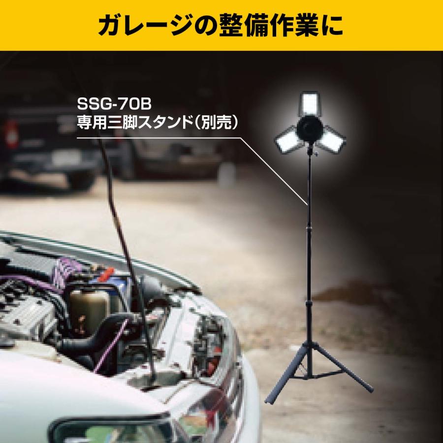 山善（YAMAZEN） LED ガレージライト 作業灯 GL3-0300 LCS-300 3000lm