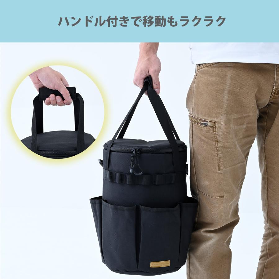山善（YAMAZEN） 真空アイスコンテナ 保冷バッグセット 5L 氷入れ SIC