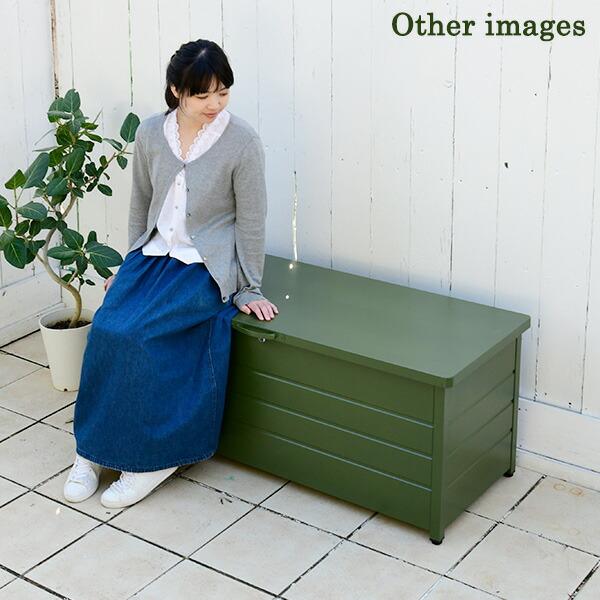 282t ベンチストッカー スチール製 幅125×奥行49×高さ52cm 天板耐荷重:100kg 収納ベンチ 物置 屋外 玄関 ベランダ 収納庫 MS2-1200 y060404t Amazon.co.jp: ベンチストッカー スチール製 幅155×奥行49×高さ52cm 天