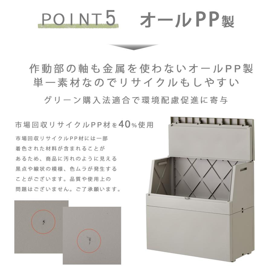 RISU（リス） SOLOW ソロウ 出し入れがスムーズな屋外ストッカー 250L