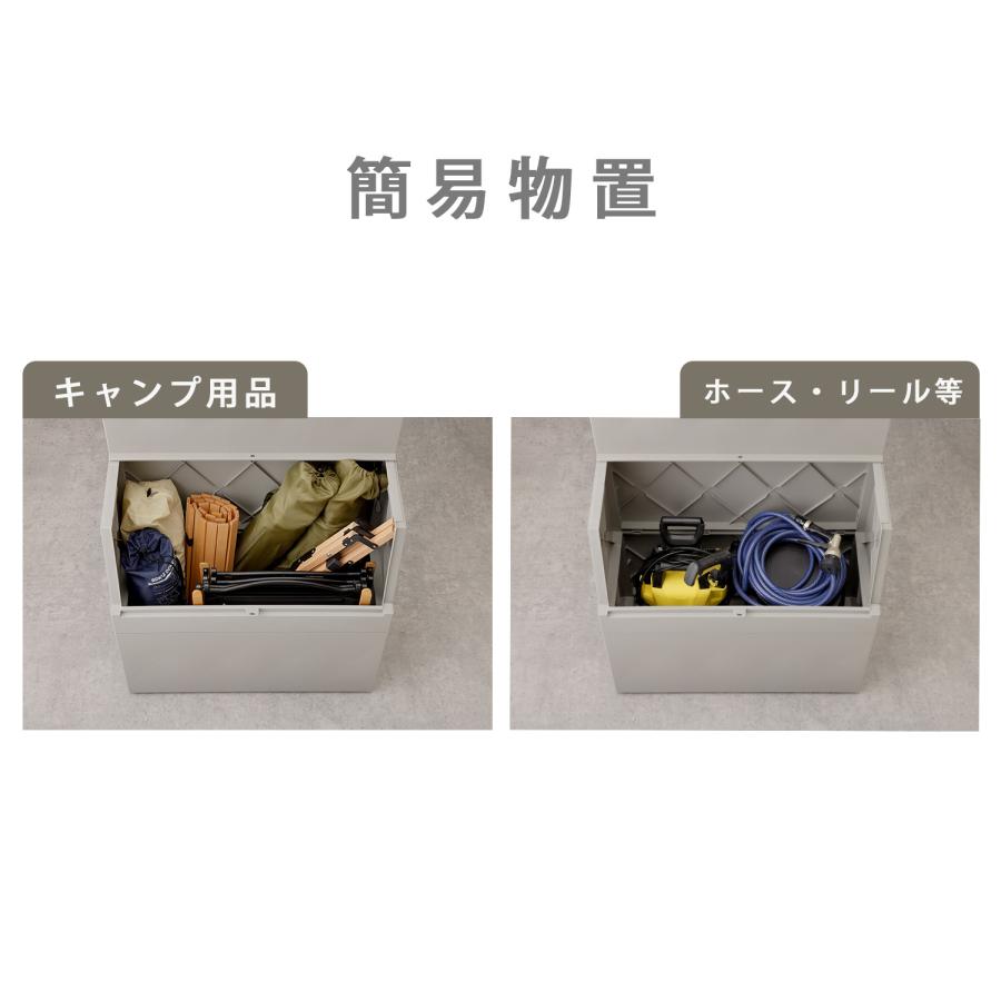 RISU（リス） SOLOW ソロウ 出し入れがスムーズな屋外ストッカー 250L