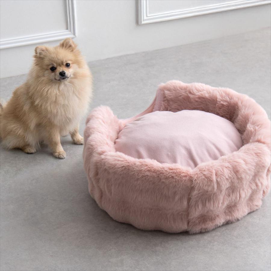 ペットベッド Foure (フール) 直径53cm ペットハウス 犬 猫 犬猫兼用