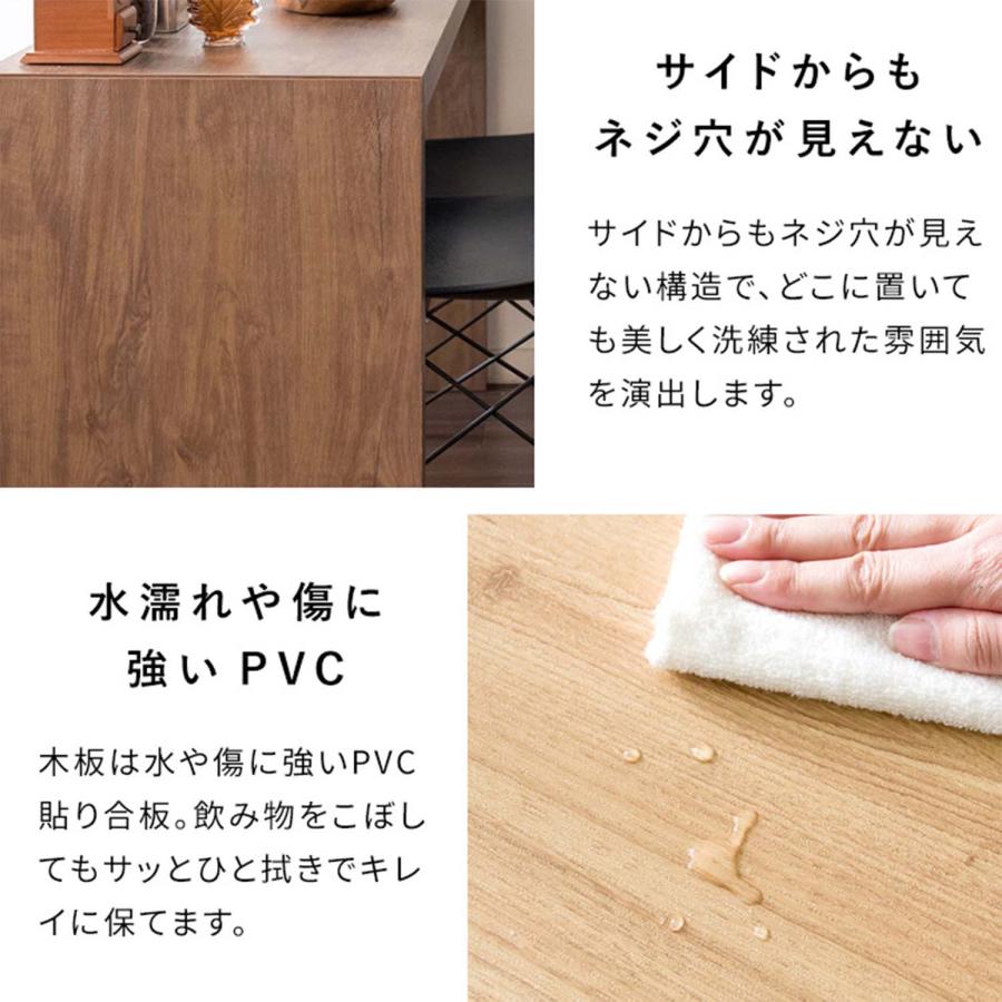 宮武製作所 シンプルデスク 幅180 奥行40 高さ72cm デスク テーブル 机